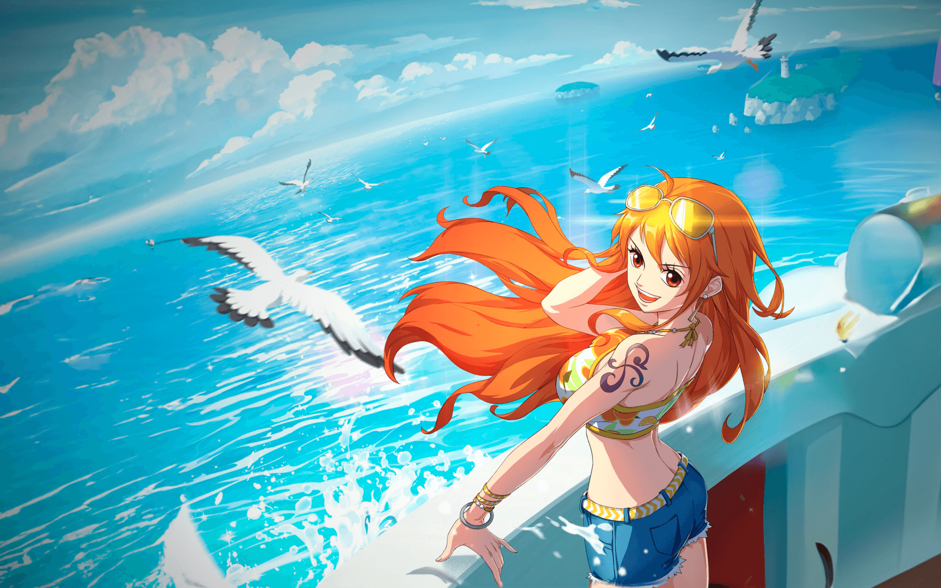 Personagem de fundo Nami